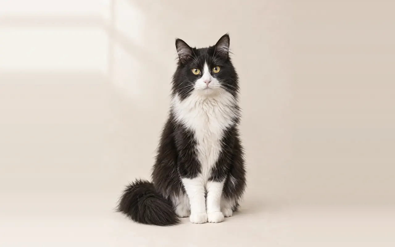 A Domestic Longhair