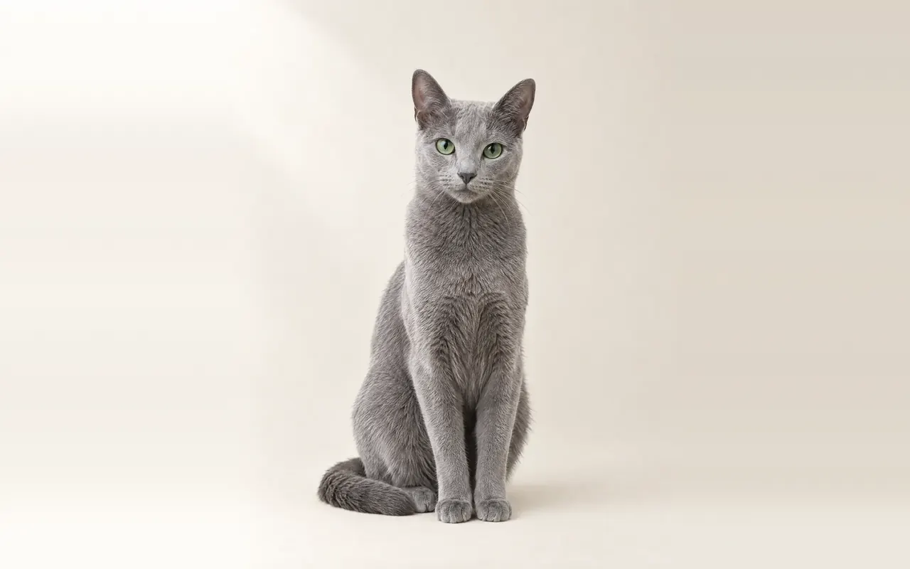 A Russian Blue