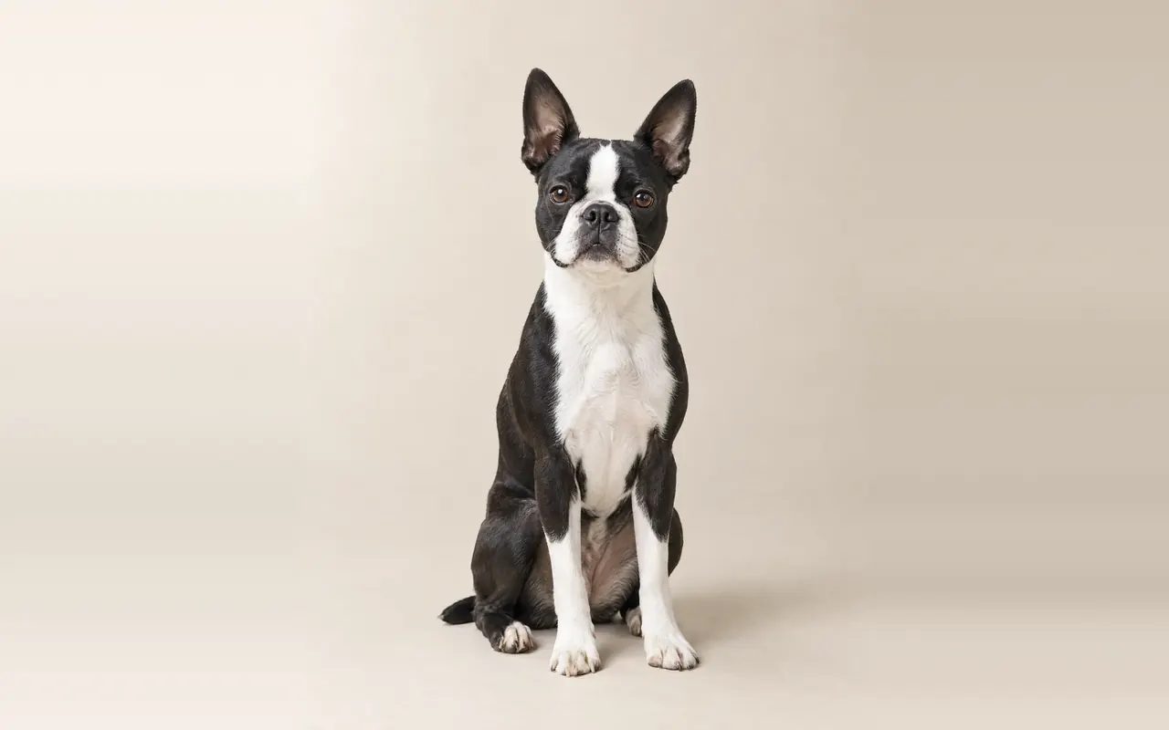 A Boston Terrier