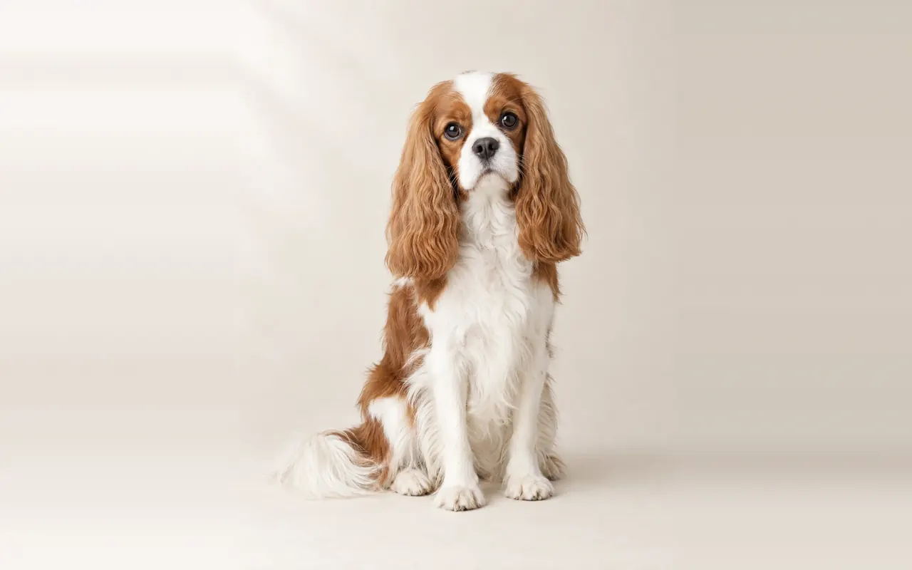 A Cavalier King Charles Spaniel