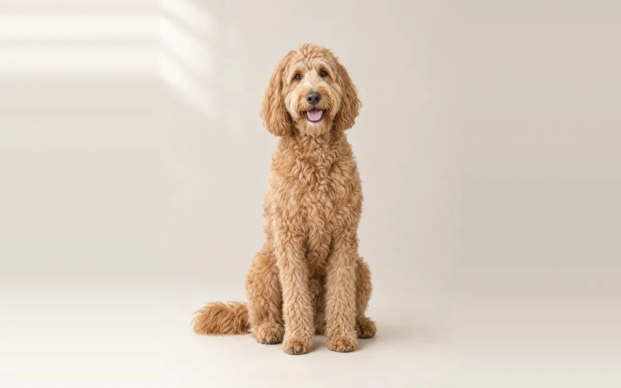 A Goldendoodle