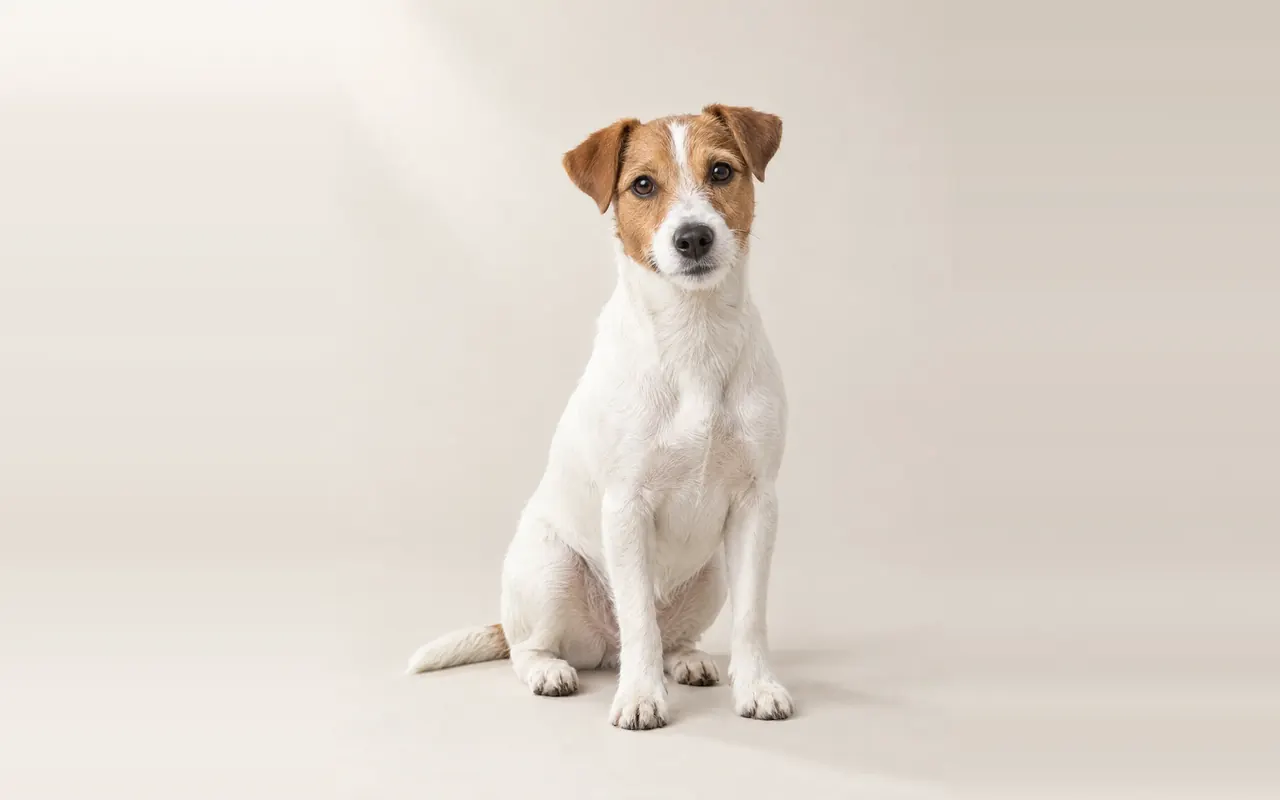 A Jack Russell Terrier