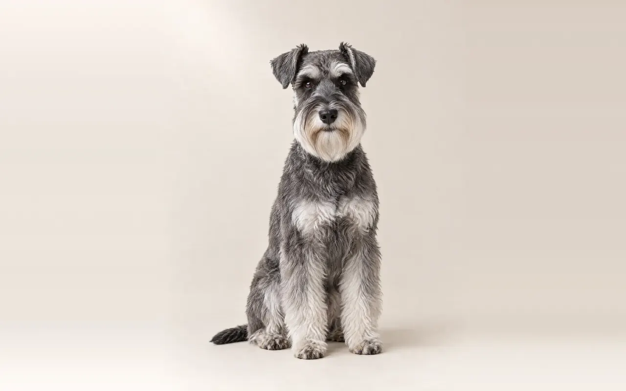 A Miniature Schnauzer