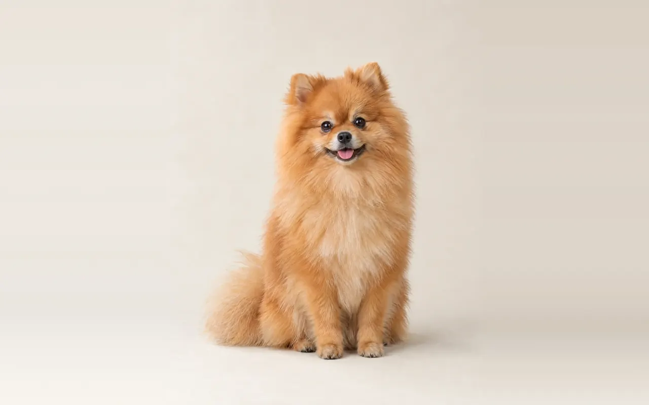 A Pomeranian