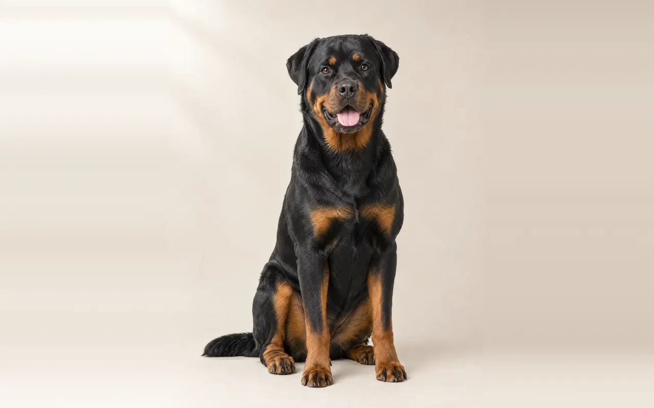 A Rottweiler