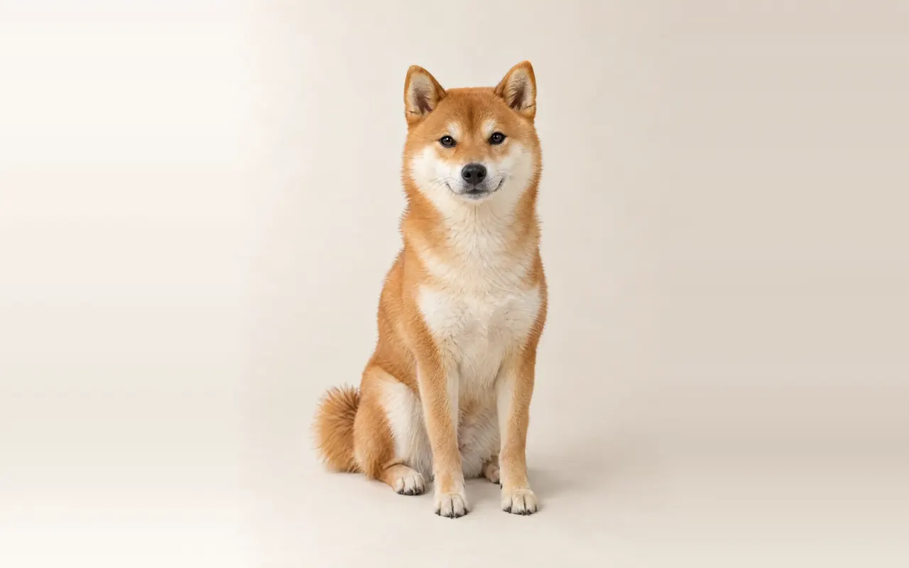 A Shiba Inu