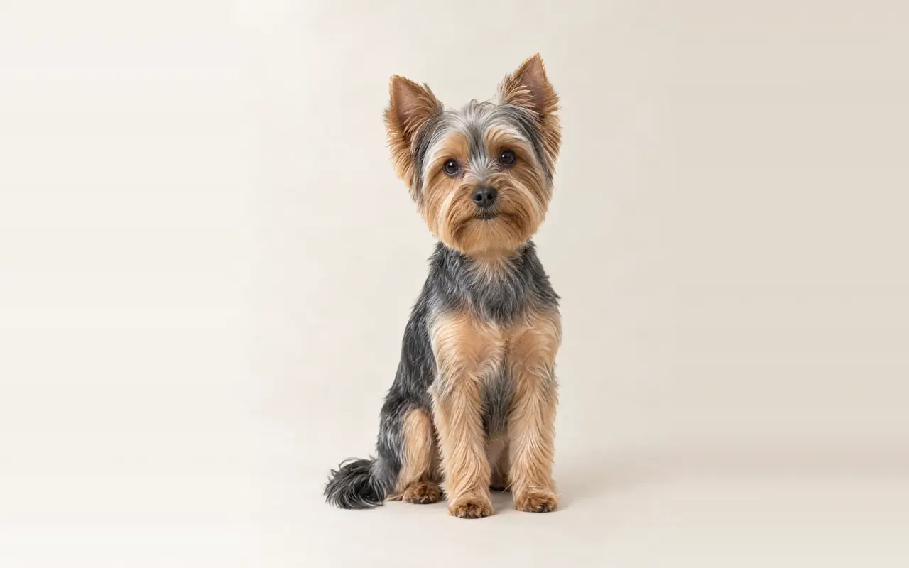 A Yorkshire Terrier
